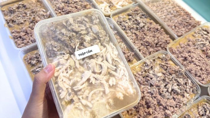 Combo pate tươi và gà sấy 110k