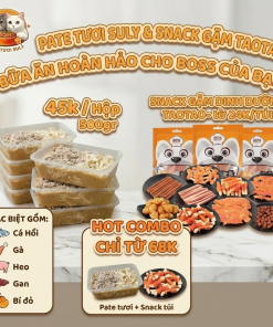 Combo Pate Mèo & Snack Taotao (Chỉ Với Giá 68K)