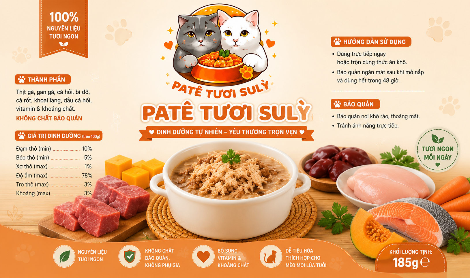 SULỲ-TƯƠI TỪ NGUYÊN LIỆU,TRỌN VỊ YÊU THƯƠNG