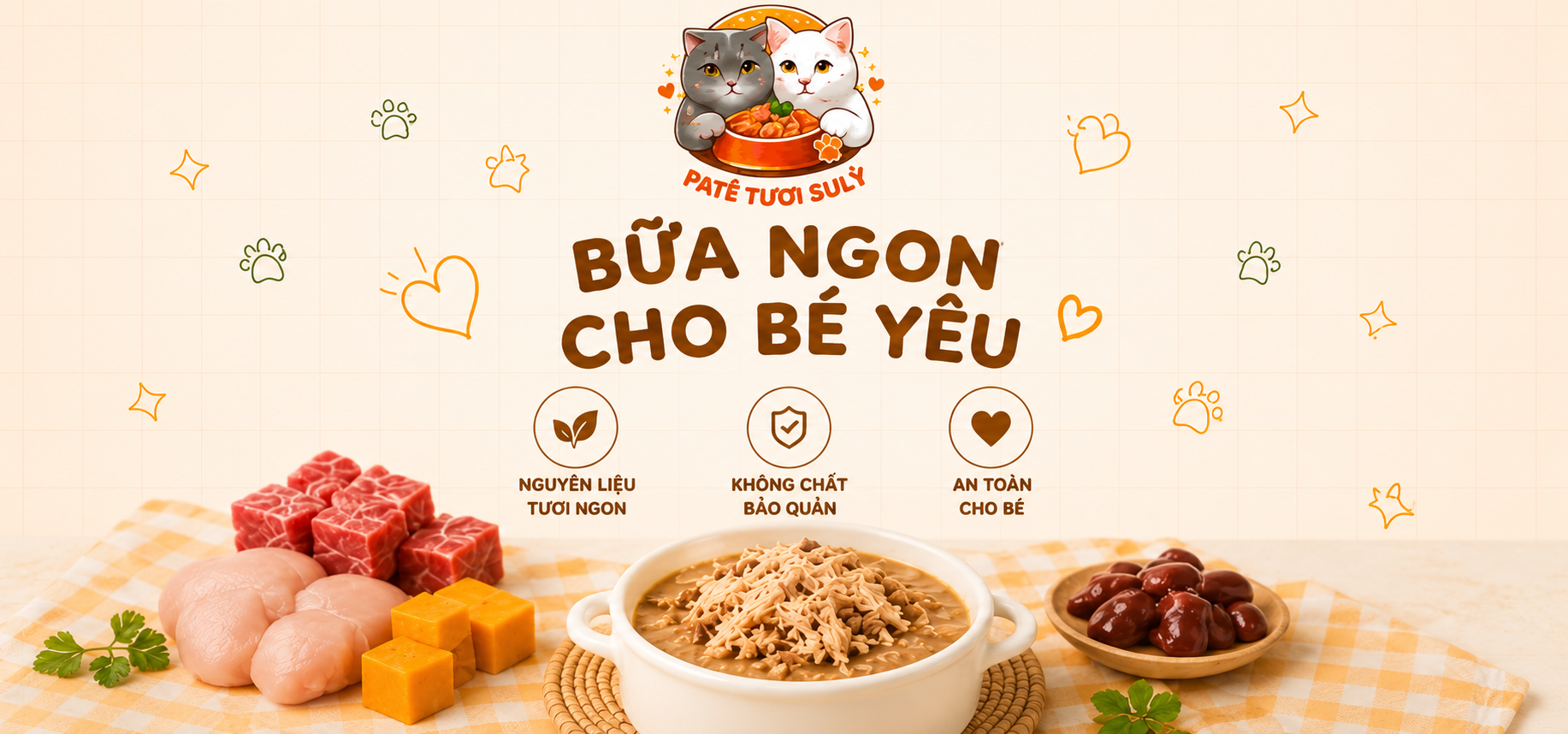 BỮA NGON CHO BÉ YÊU – TRỌN VẸN YÊU THƯƠNG