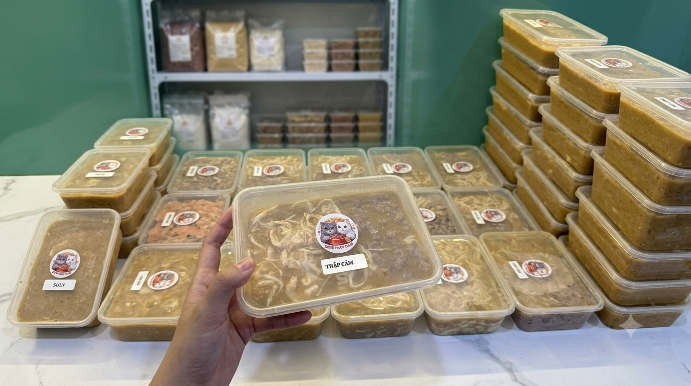 Pate tươi Sulỳ dành cho chó mèo
