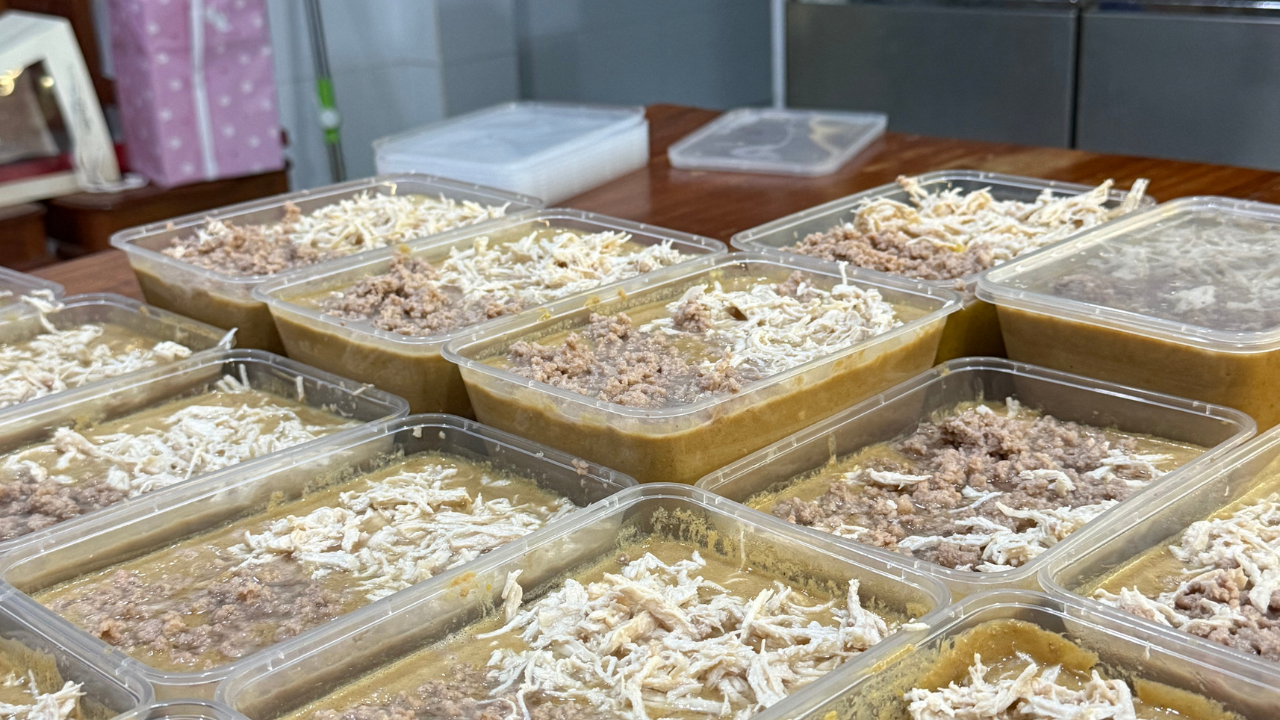 Pate tươi Sulỳ được chuẩn bị theo từng khẩu phần