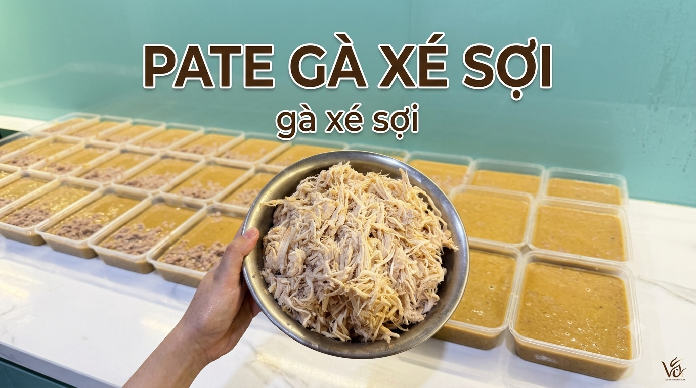 Thêm pate tươi, bữa ăn của boss thêm hấp dẫn